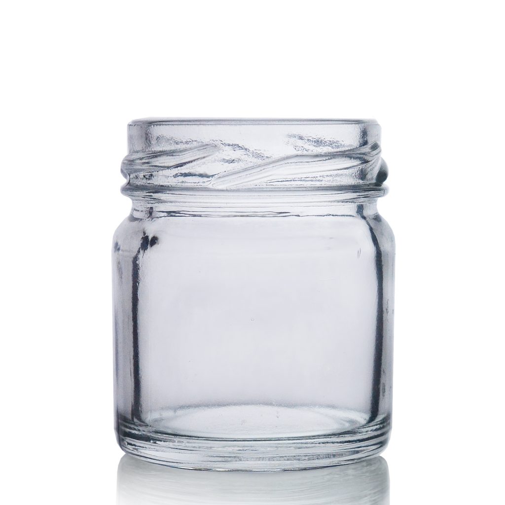 Ml Hexagonal Jar With Twist Lid Glassbottles Co Uk