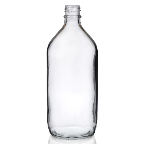 Location: / Laboratory Equipment / Sample Bottles - Winchester Glass /  Winchester Clear Glass Bottles, 1 Litre