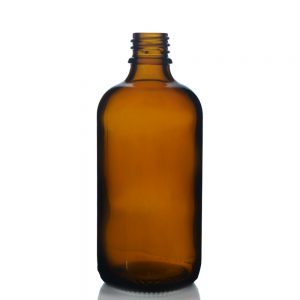 100ml Amber Dropper Bottle w No Cap