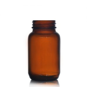 Clear Amber  Glass  Pill Jars  Wholesale Prices at 