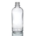 100ml clear glass dropper bottle