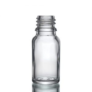 10ml clear glass dropper bottle