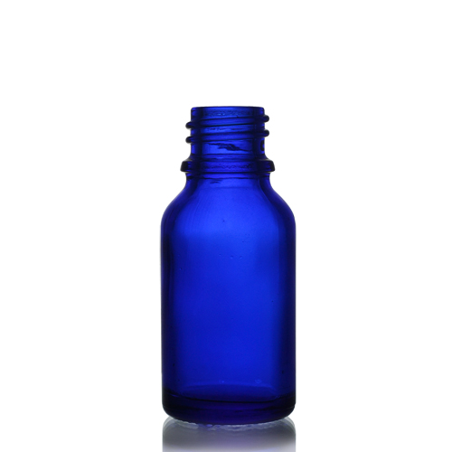 Download 15ml Blue Glass Dropper Bottle G15MLBDROP - GlassBottles.co.uk