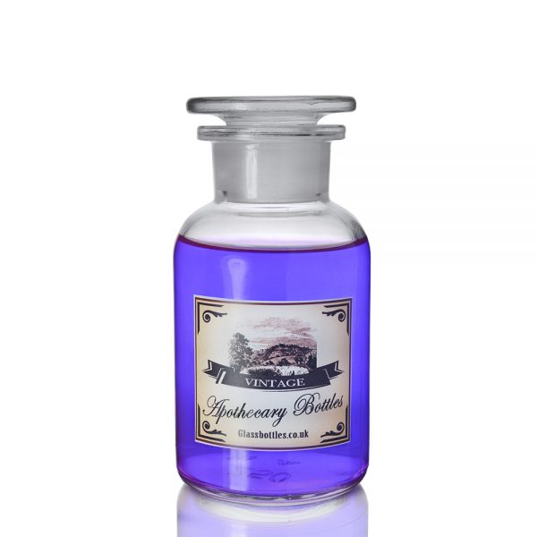 250ml Clear Apothecary Jar