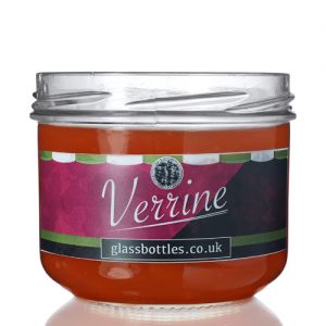 262ml Verrine Jar w Label