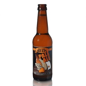 330ml Amber Beer Bottle w Label