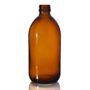 500ml Amber Sirop Bottle