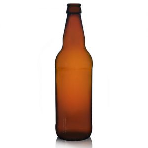 500ml Tall Amber Beer Bottle