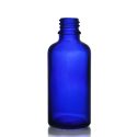 50ml Blue Glass Dropper Bottle