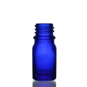 5ml Blue Glass Dropper Bottle