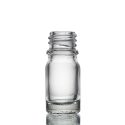 5ml clear glass dropper bottle