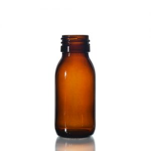 60ml Amber Sirop Bottle