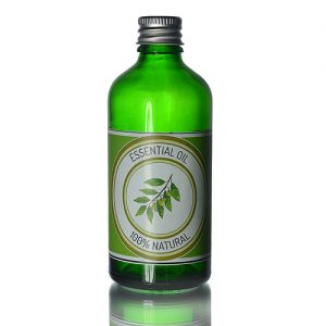 100ml Green Glass Dropper Bottle with Cap