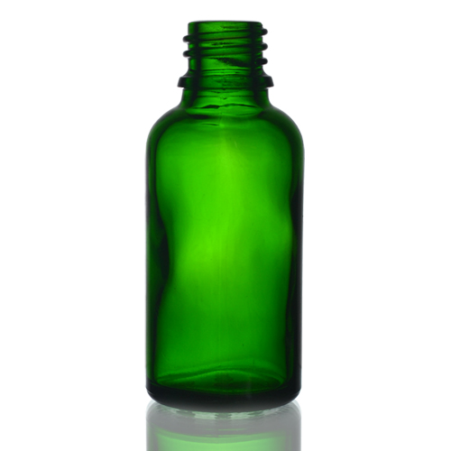 Download 30ml Green Glass Dropper Bottle G30MLGDROP - GlassBottles.co.uk