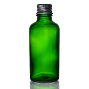 50ml Green Dropper Bottle with Screw Cap