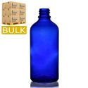 100ml Blue Glass Dropper Bottles