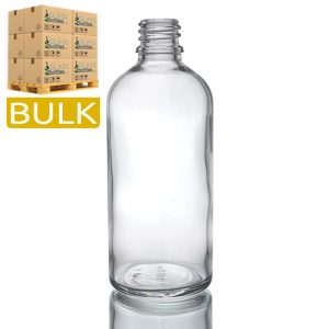 100ml Clear Glass Dropper Bottle (Bulk)