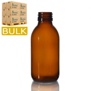 150ml Amber Sirop Bottles