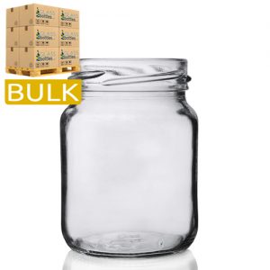 150ml (E) Clear Glass Jar (Bulk)