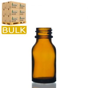 15ml Amber Glass Winchester Bottle (Bulk)