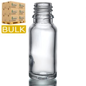 15ml Clear Glass Dropper Bottle (Bulk)