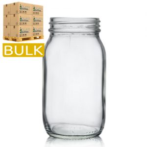 175ml Clear Glass Pharmapac Jar (Bulk)