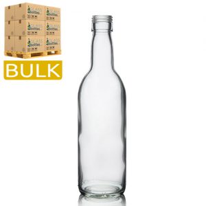 187ml Clear Glass Bordeaux Bottle (Bulk)