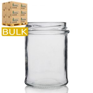 212ml Bonta Clear Glass Food Jar (Bulk)