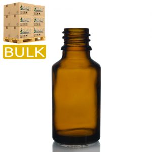 25ml Amber Glass Dropper Bottle (Bulk)