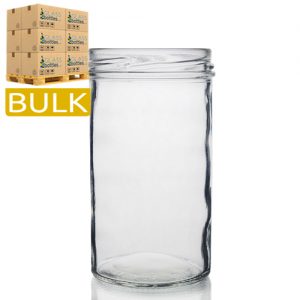 277ml Bonta Clear Glass Food Jar (Bulk)