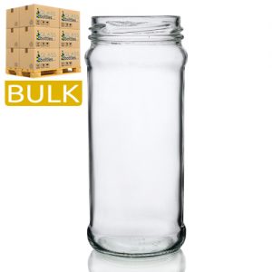 284ml Clear Glass Chutney Jar (Bulk)