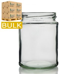 300ml Clear Glass Food Jar (Bulk)
