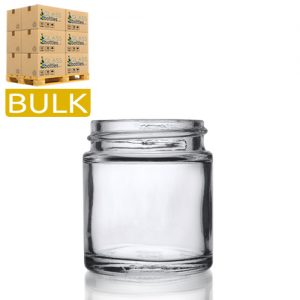 30ml Clear Glass Ointment Jar (Bulk)