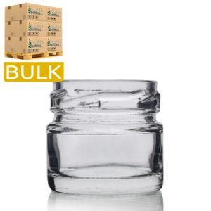 30ml (1oz) Mini Glass Jam Jar (Bulk)