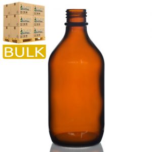 500ml Amber Glass Winchester Bottle (Bulk)