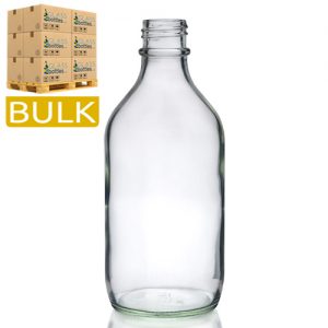 500ml Clear Glass Winchester Bottle (Bulk)