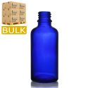 50ml Blue Glass Dropper Bottles