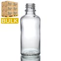 50ml Clear Glass Dropper Bottles