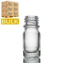 5ml Clear Glass Dropper Bottles
