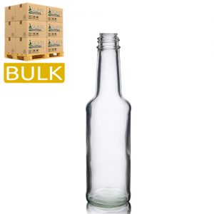 5oz Clear Glass Vinegar Bottle (Bulk)