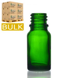 10ml Green Glass Dropper Bottles