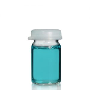 10ml Glass Clip Top Vial w Label