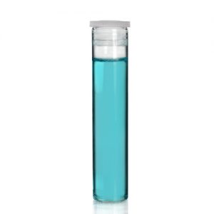 10ml Glass Specimen Tube w Label