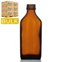 200ml Amber Glass Rectangular Bottles