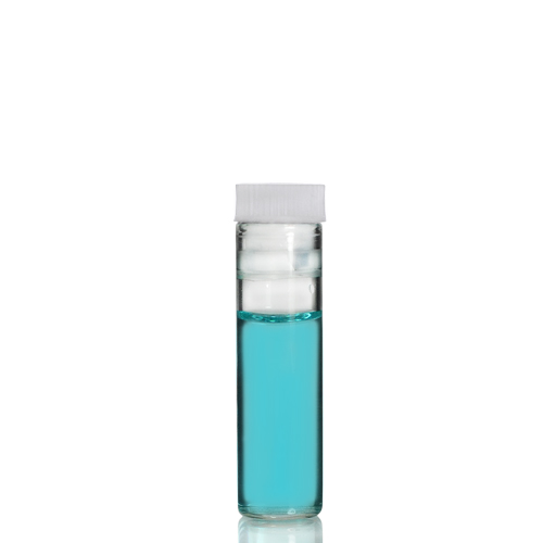 2ml Glass Specimen Tube w Label