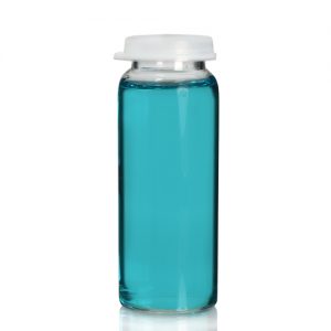 30ml Glass Clip Top Vial w Label