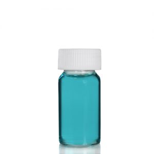 7ml Bijou Glass Vial w Label