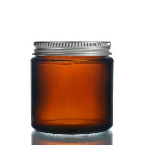 120ml Amber Ointment Jar with Aluminium Cap