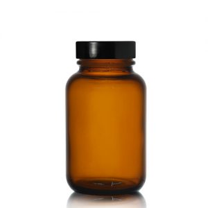 120ml Amber Pharmapac Jar with Screw Cap