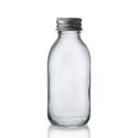 150ml Clear Sirop Bottle with Screw Cap
